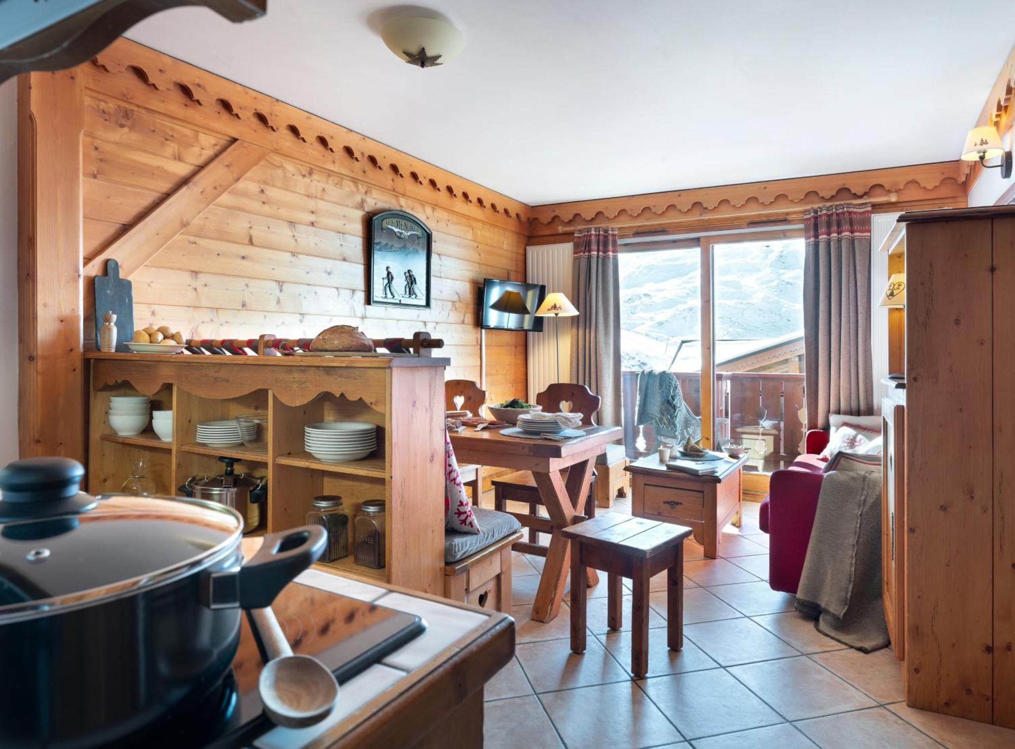 Résidence Pierre&Vacances Premium Les Alpages de Reberty Les Menuires Esterno foto